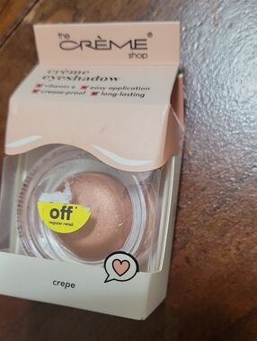 Creme shop cream eyeshadow crepe